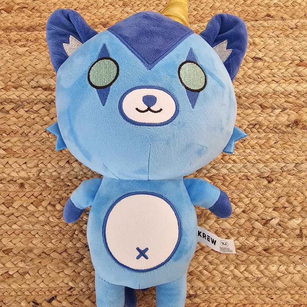 Krew "Funneh" Blue Cat Stuffed Animal Toy